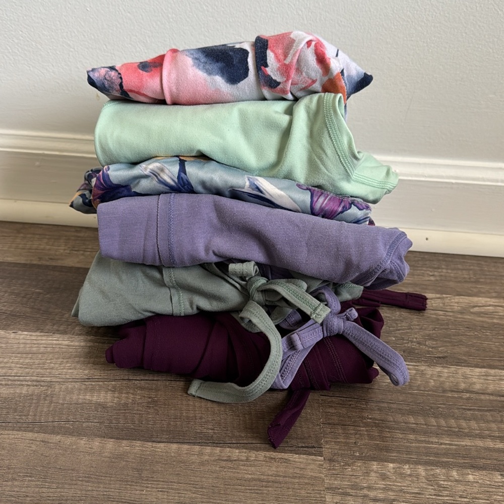LOT of 6 leggings - gently used - girlfriend collective, fabletics, Fp movement